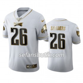 Philadelphia Eagles Tröjor Miles Sanders 26 Nike Vit Golden Edition 100th - Herr